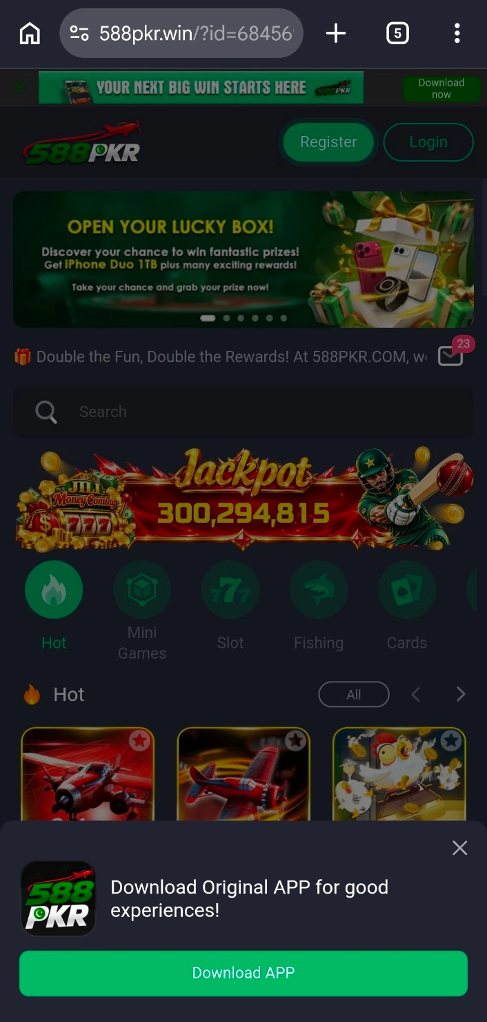 588 PKR Download