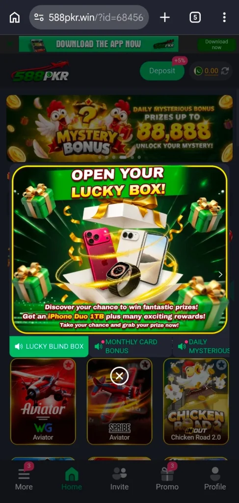 588 PKR Game