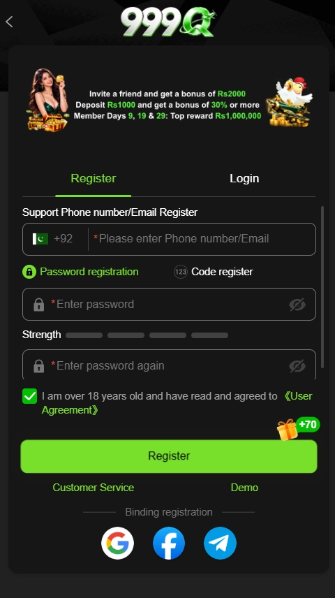 999Q Game Register